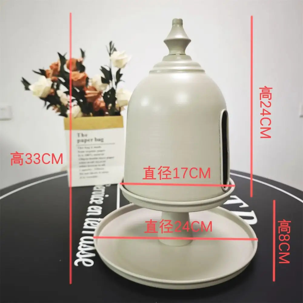 Off White Ceramic Storage Box
