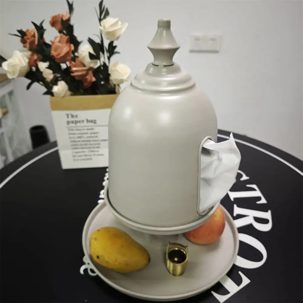 Off White Ceramic Storage Box