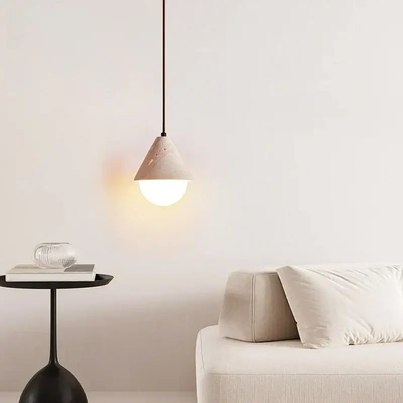 Stone LED Pendant Light