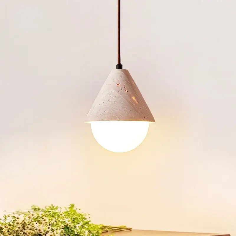Stone LED Pendant Light