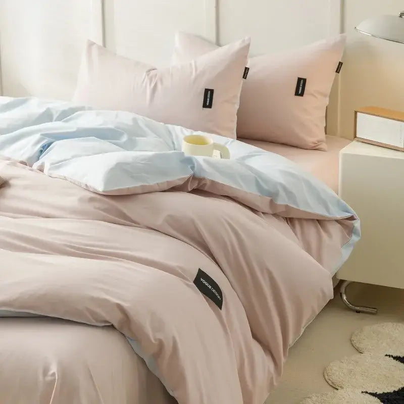 Mint Cotton Bedding Set