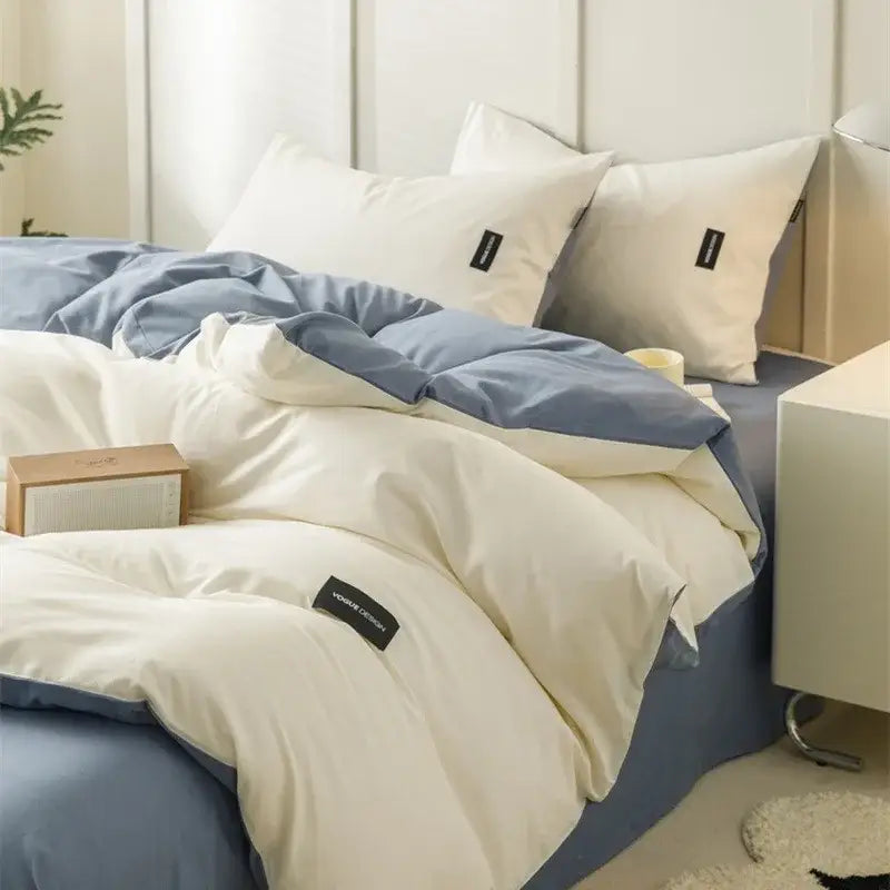 Mint Cotton Bedding Set