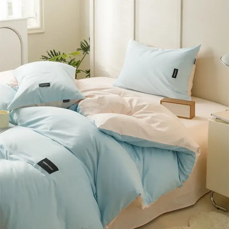Mint Cotton Bedding Set