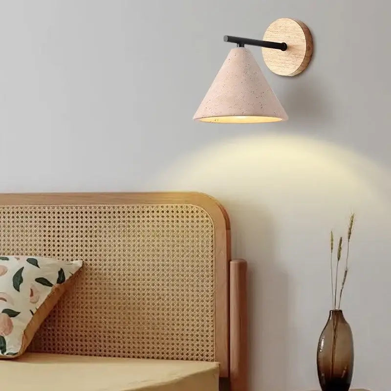 Yellow Travertine Wall Light
