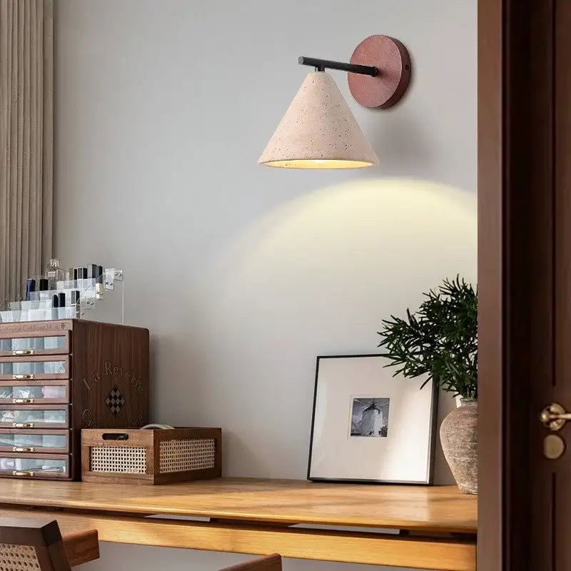 Yellow Travertine Wall Light