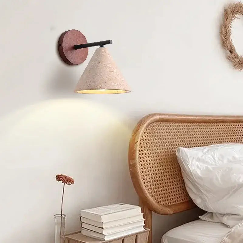 Yellow Travertine Wall Light