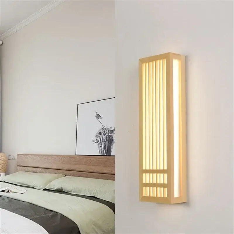 Wood LED Wall Lamp