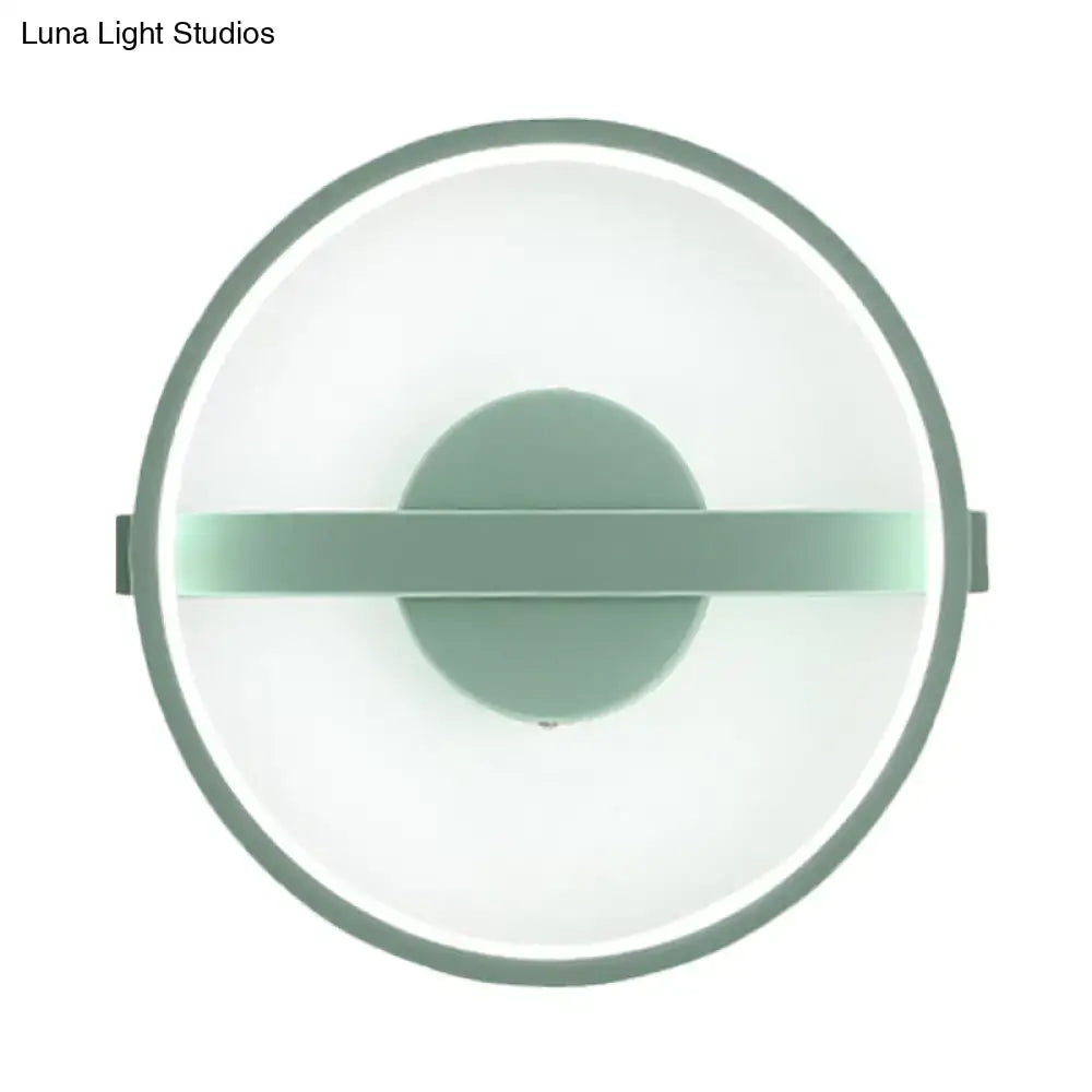 Sage Green LED Sconce