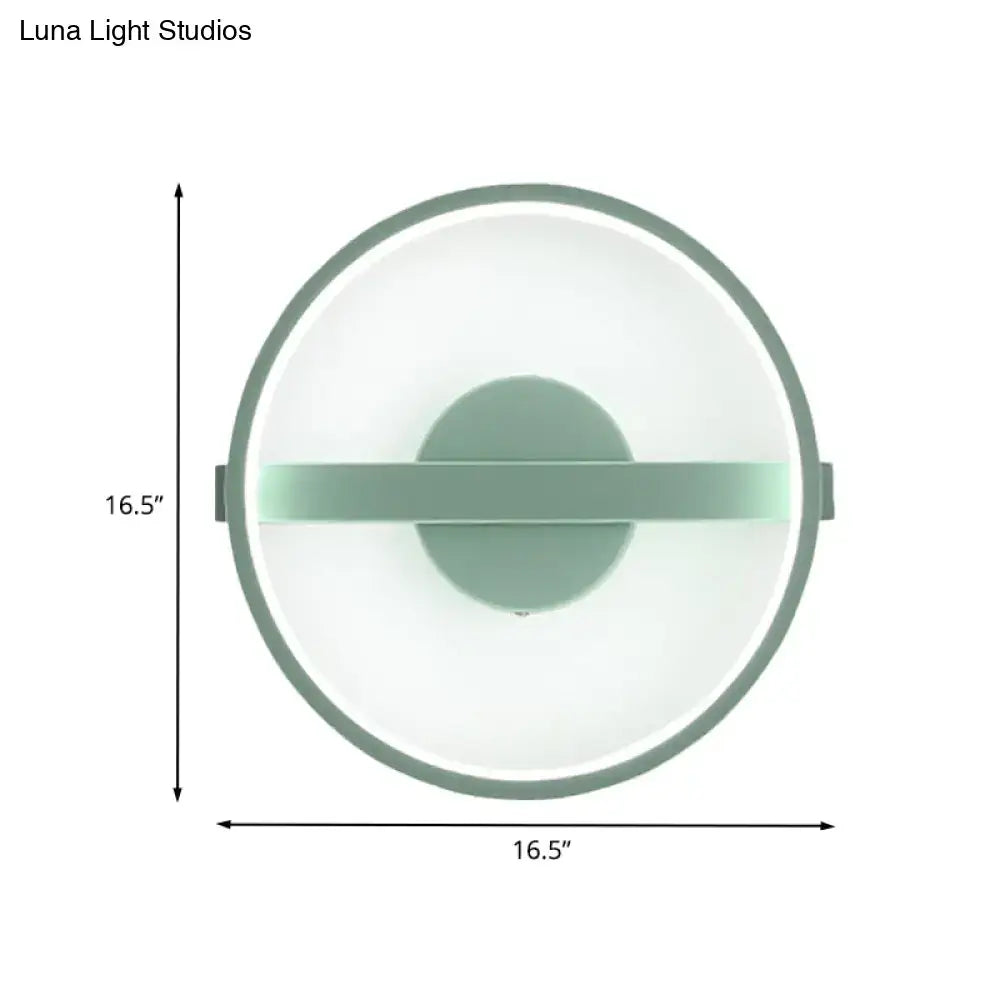 Sage Green LED Sconce