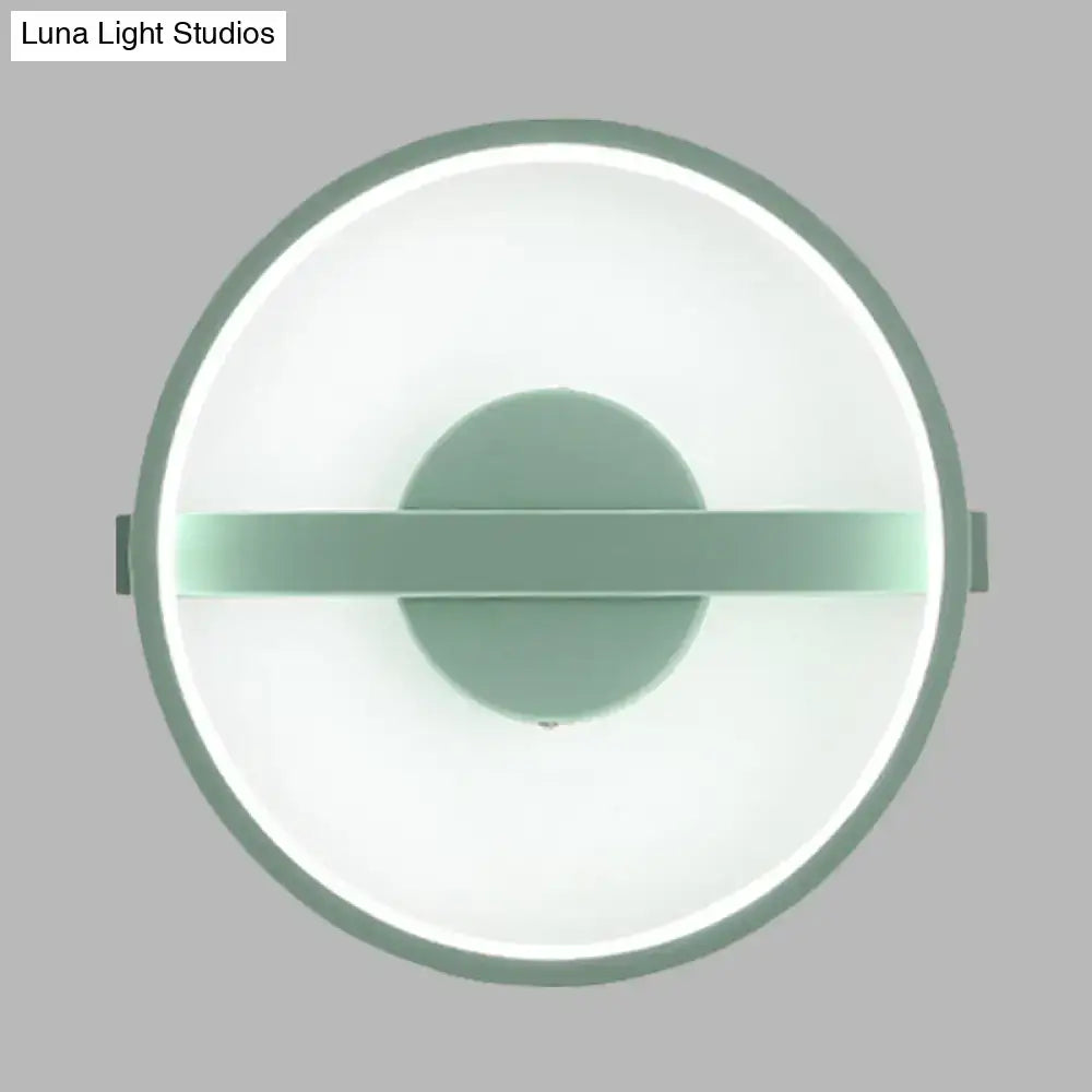 Sage Green LED Sconce