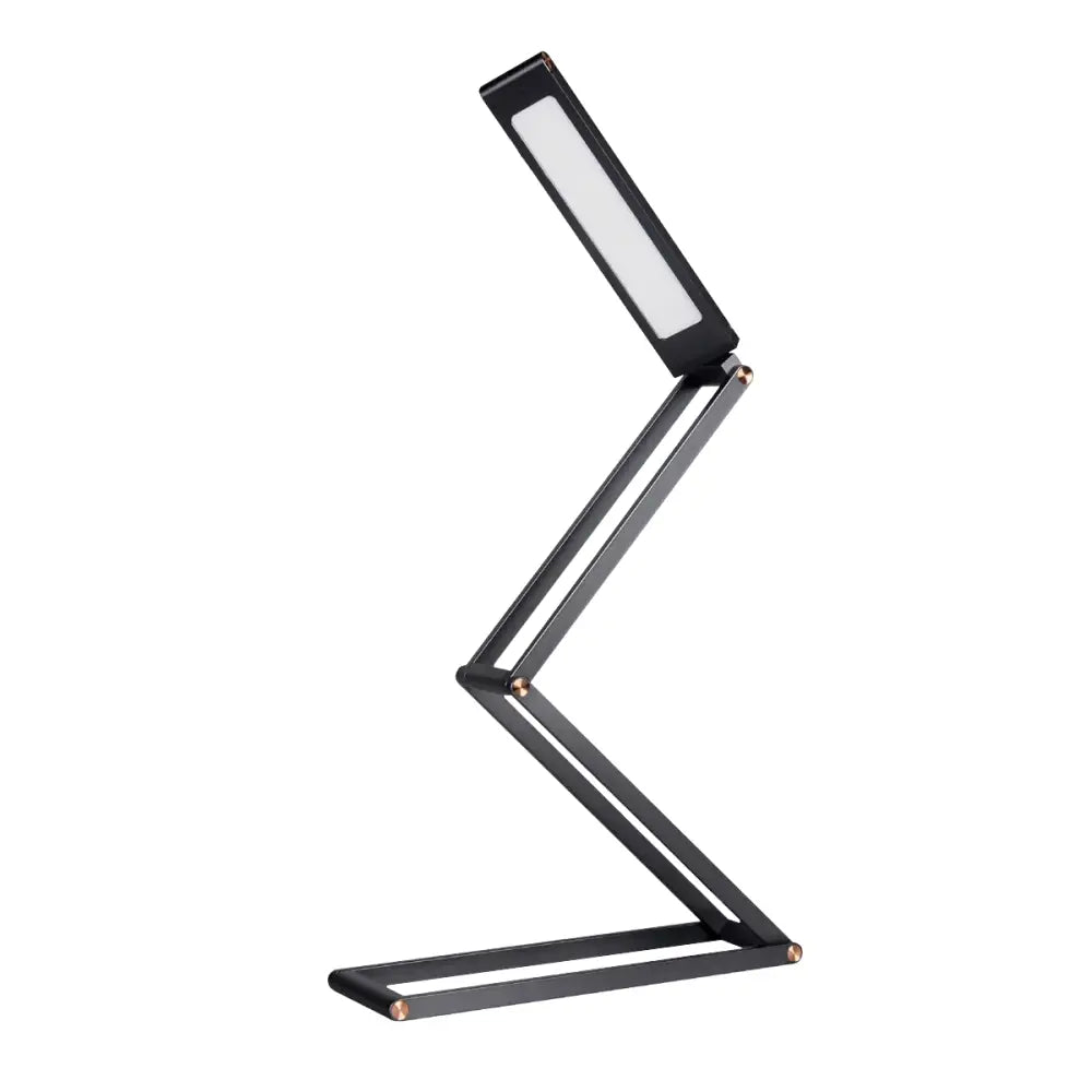 Silver Foldable LED Desk Lamp