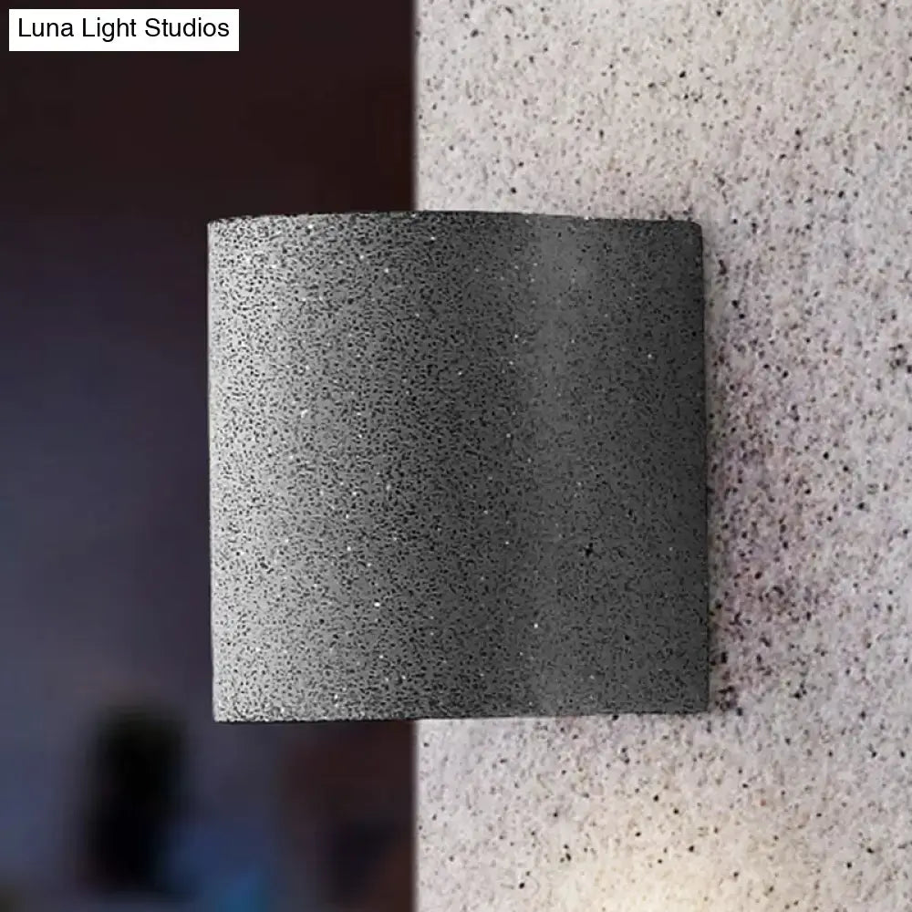 Speckled Concrete Wall Light