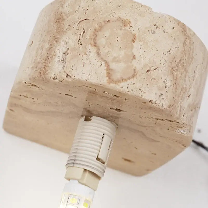 Stone Glass Wall Light