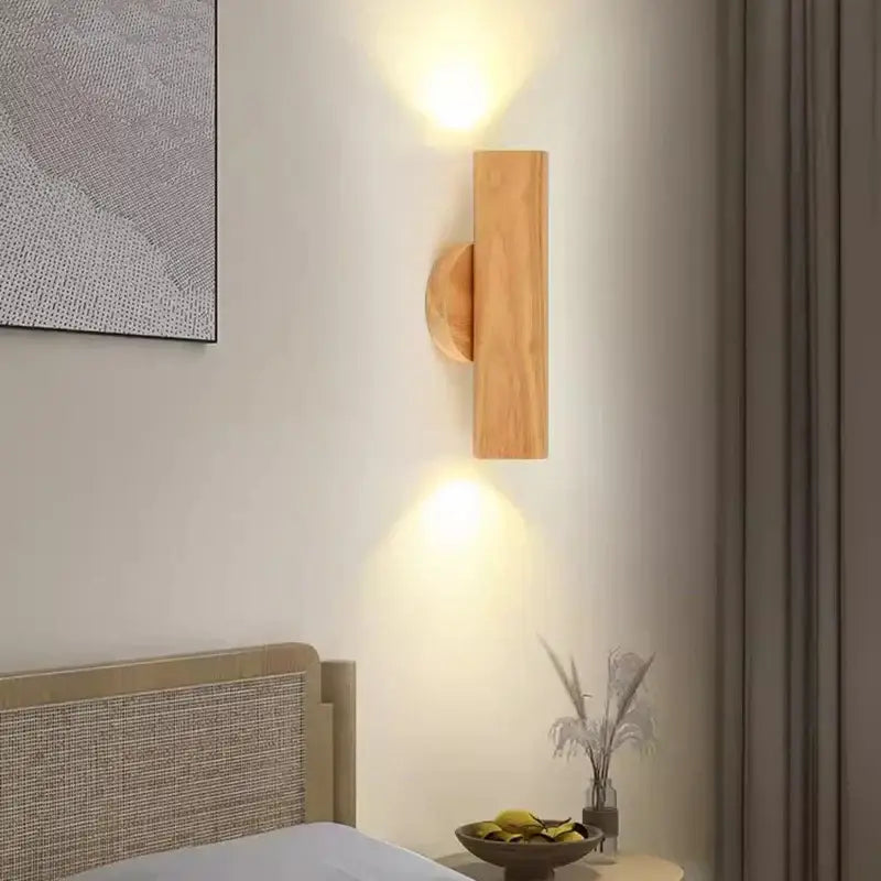 Walnut Nordic Wall Lamp