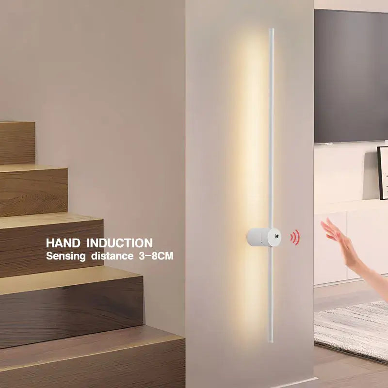 White LED Motion Wall Lamp