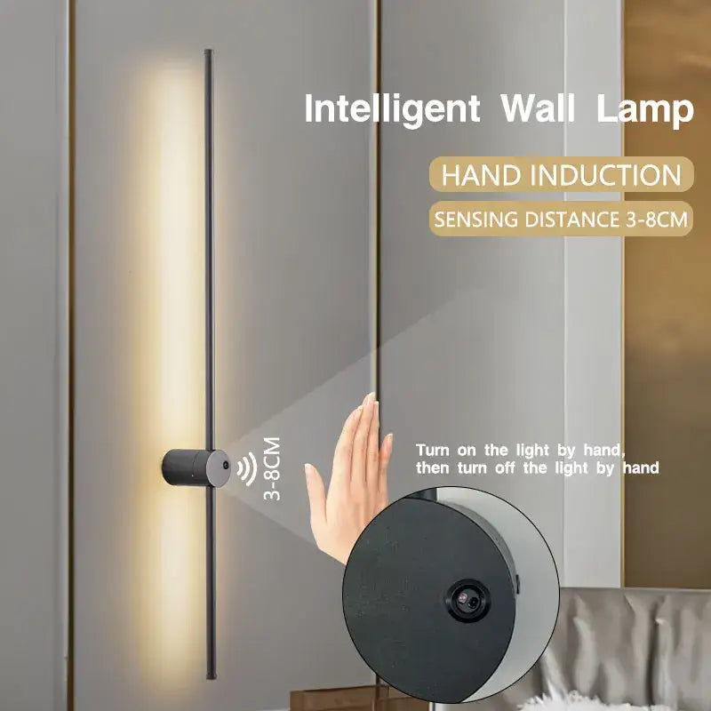 White LED Motion Wall Lamp