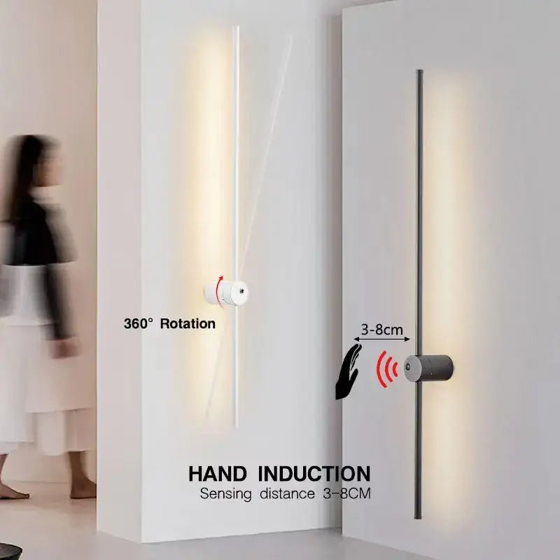White LED Motion Wall Lamp
