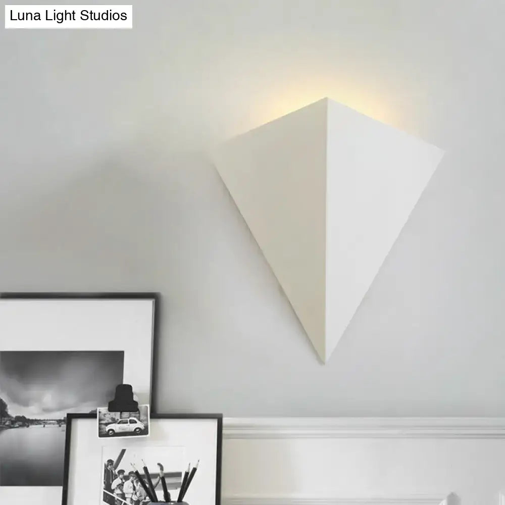 White Cone Wall Lamp