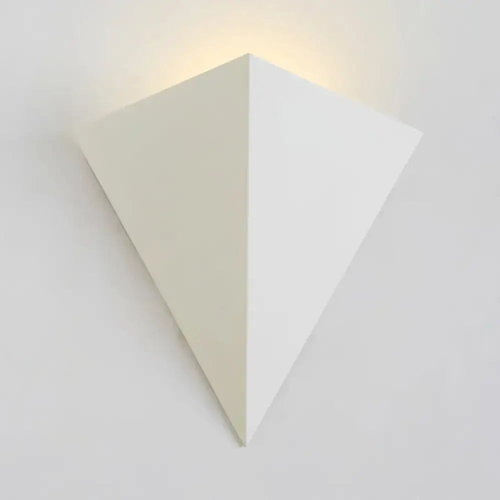 White Cone Wall Lamp
