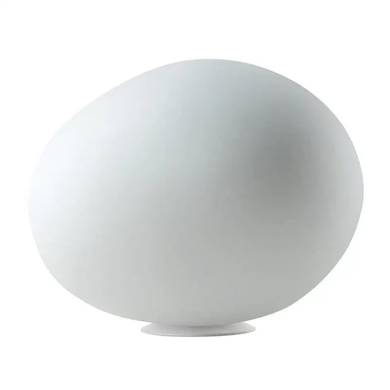 White Goose Egg Floor Lamp