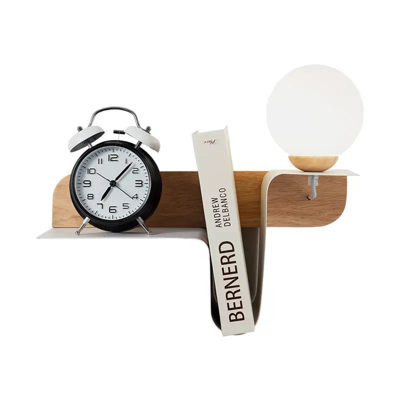 White Frosted Wall Lamp