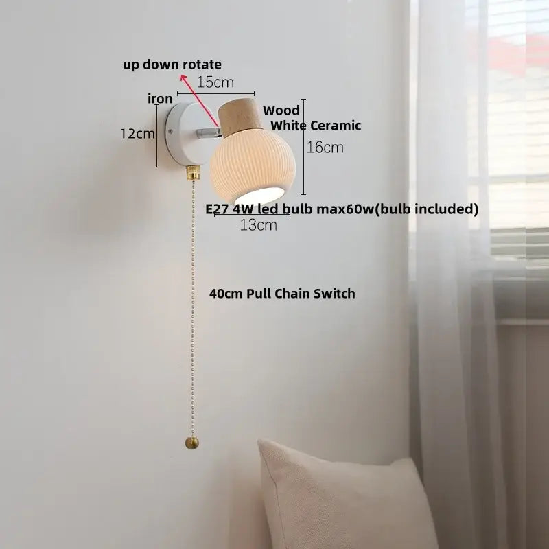 Ceramic LED Wall Light