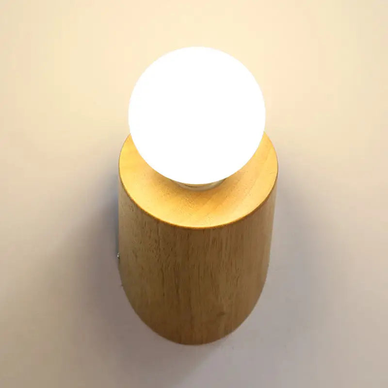Wood Modern Wall Lamp