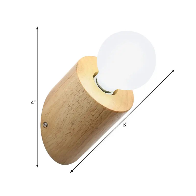 Wood Modern Wall Lamp