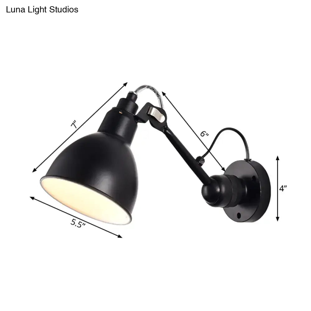 Yellow Black Wall Lamp