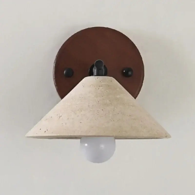 Travertine Wall Light Switch