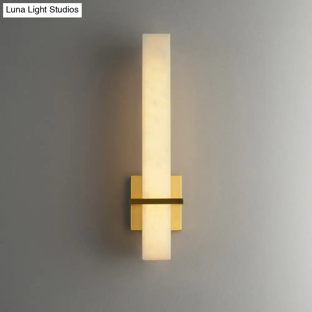 Marble Amber Glass Sconce