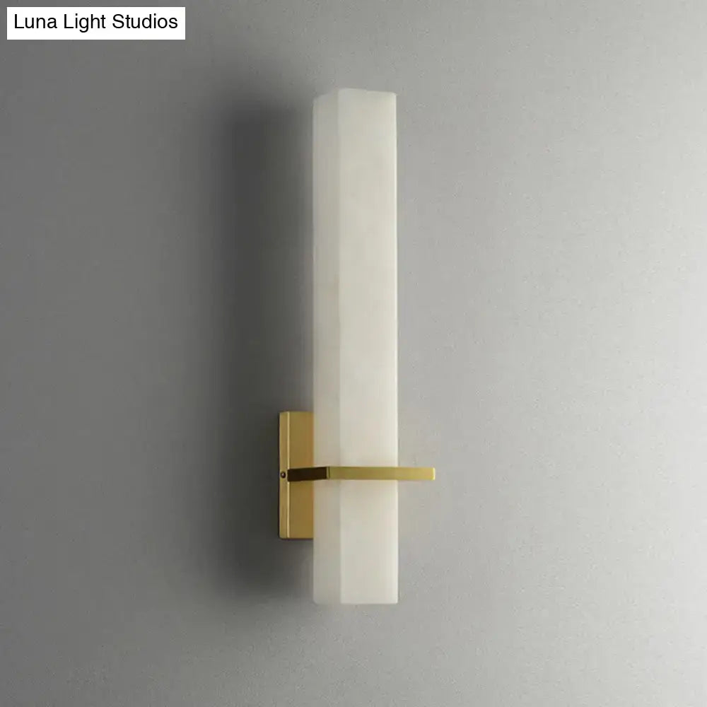Marble Amber Glass Sconce