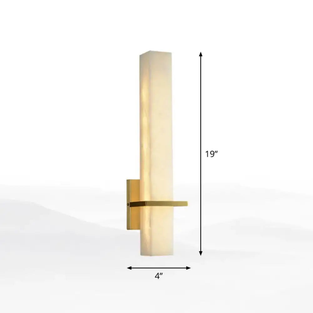 Marble Amber Glass Sconce
