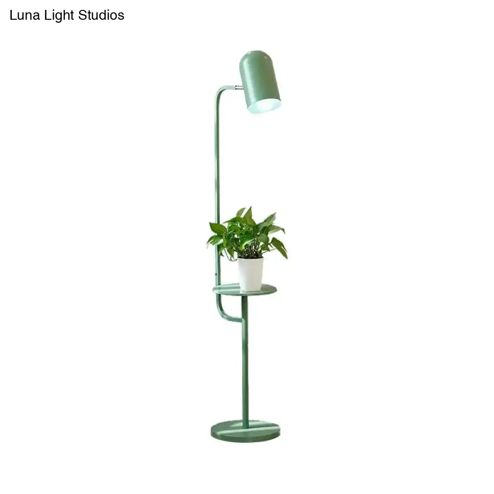 Mint Bell Metal Floor Lamp