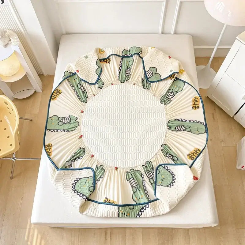 Mint Dinosaur Bedding Set