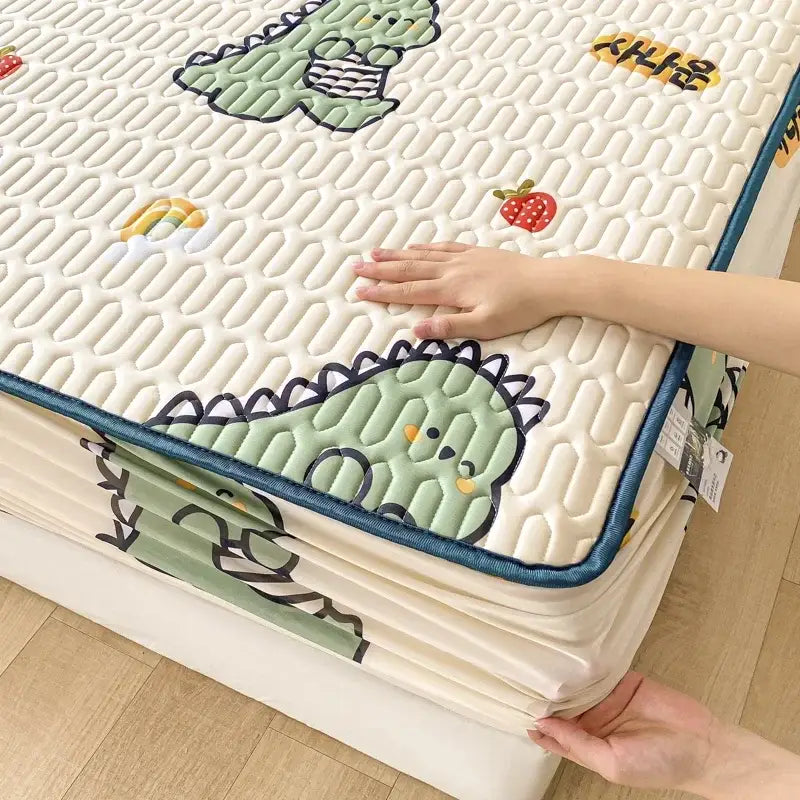 Mint Dinosaur Bedding Set