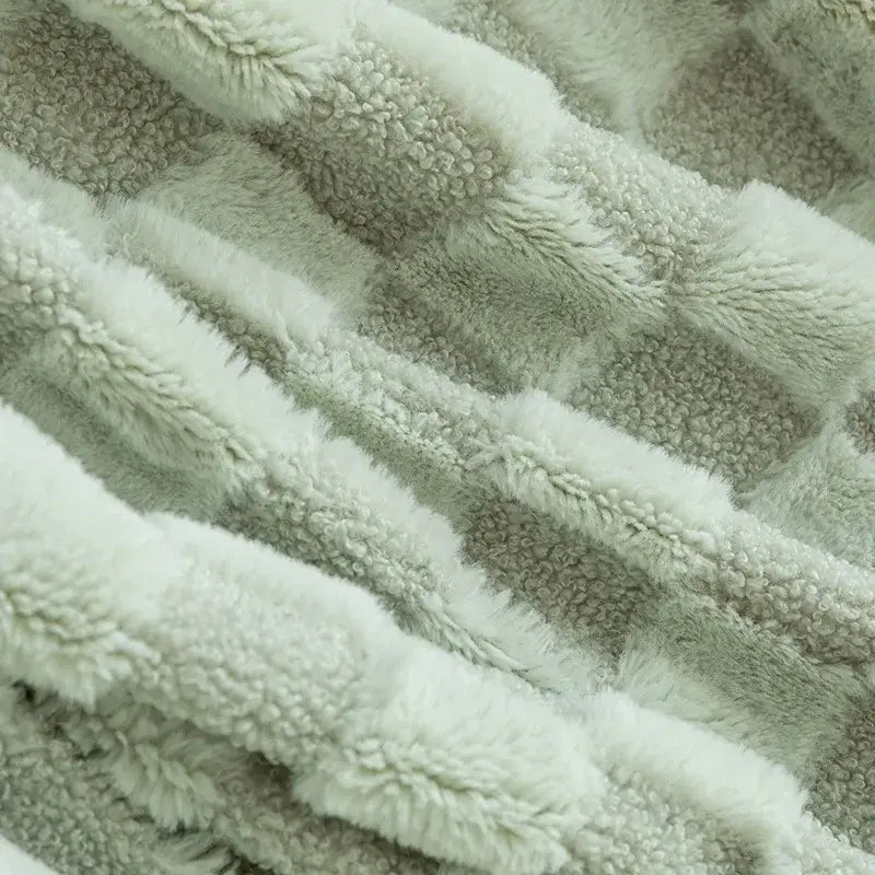 Mint Jacquard Sofa Cover