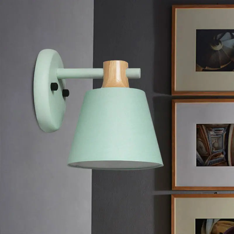 Mint Nordic Bucket Lamp