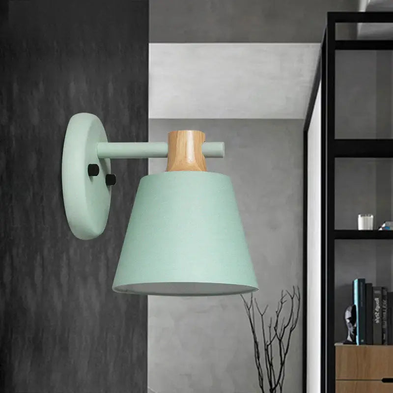 Mint Nordic Bucket Lamp