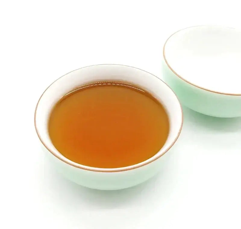 Celadon Gold Rim Tea Cups