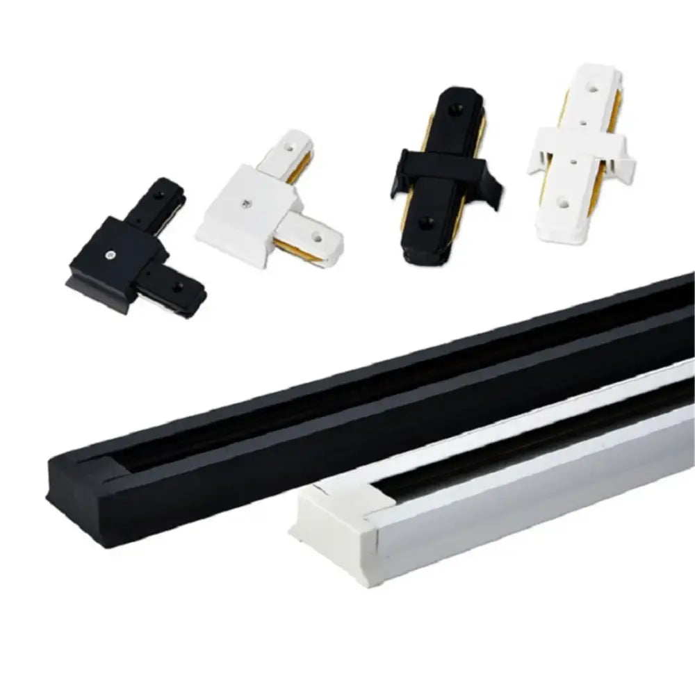 Black White Track Light