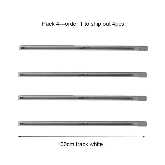 Black White Track Light