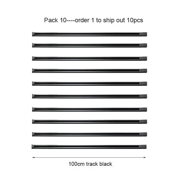 Black White Track Light