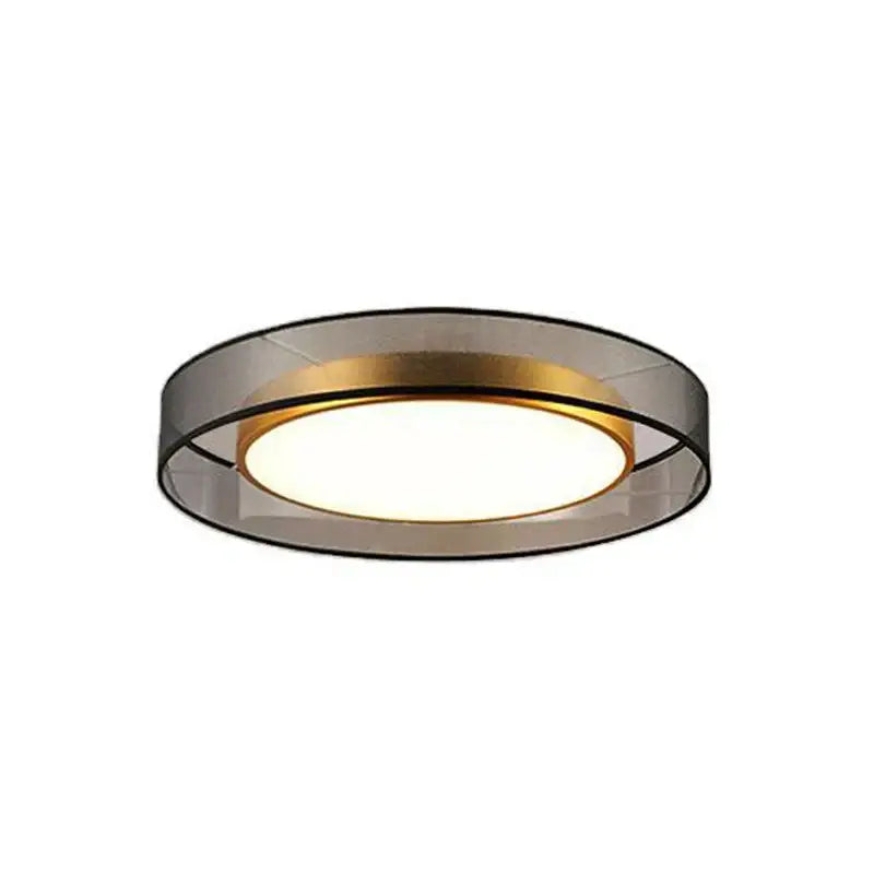 Copper Frosted Ceiling Light