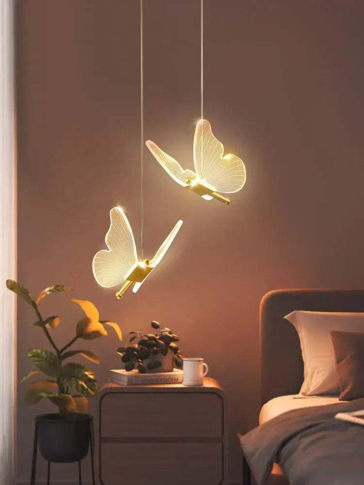 Acrylic Butterfly LED Chandelier