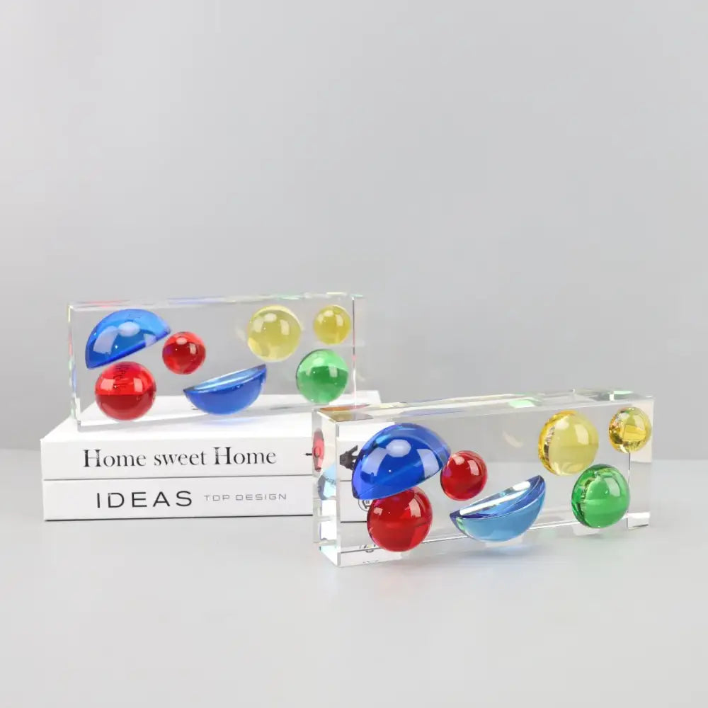 Resin Crystal Sphere Ornament
