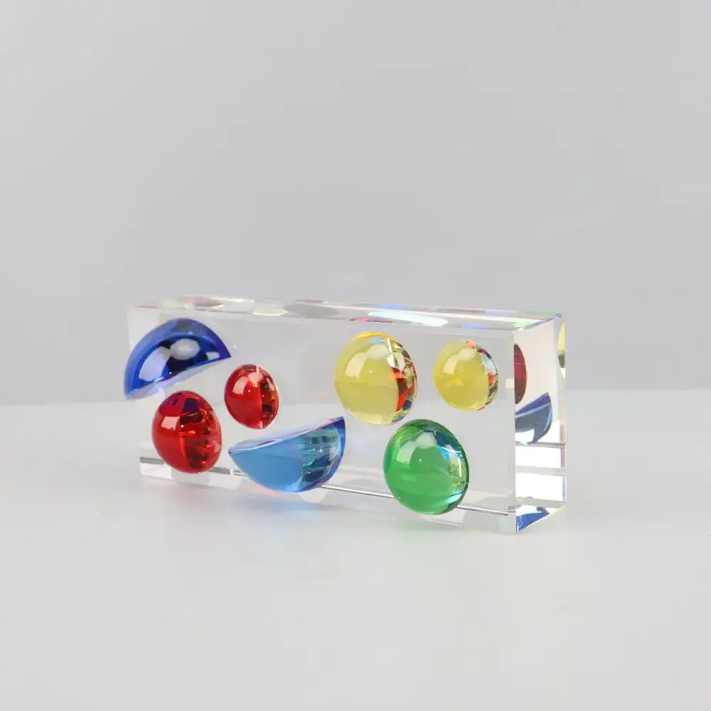 Resin Crystal Sphere Ornament