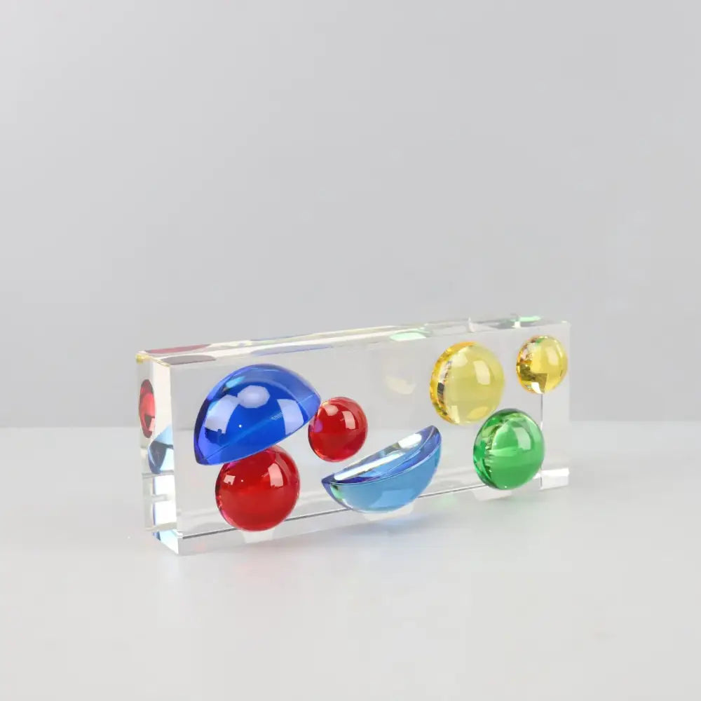 Resin Crystal Sphere Ornament