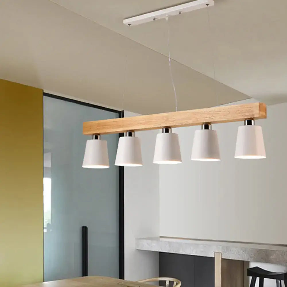 White Cone Pendant Lamp