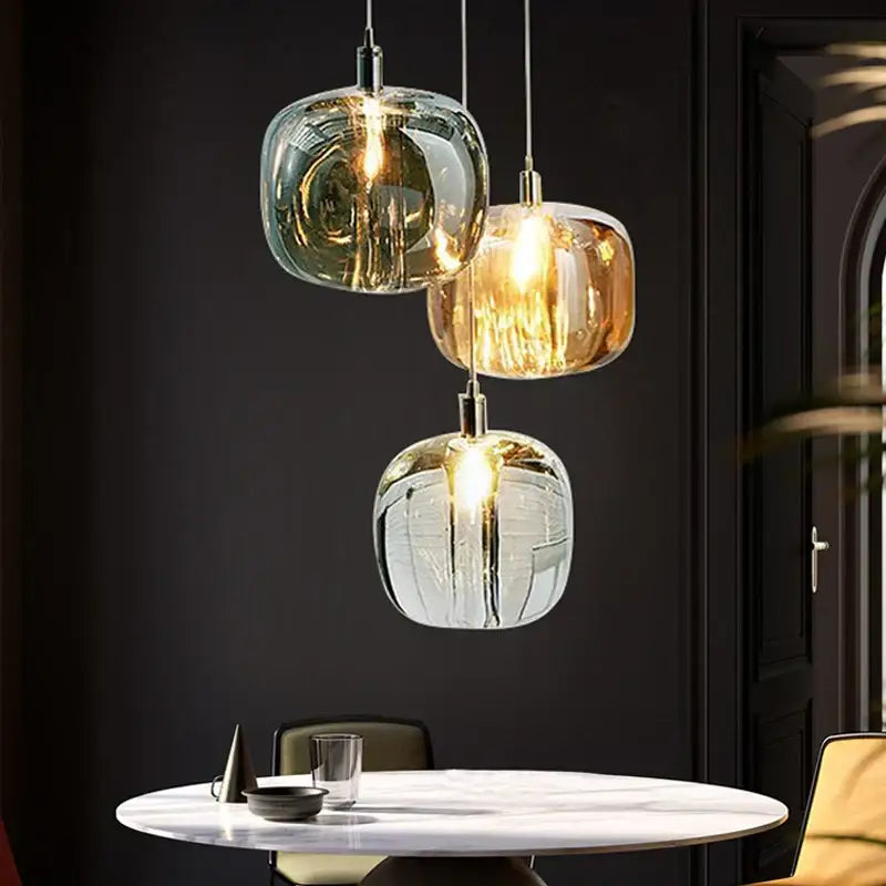 Gold Crystal 21-Light Living Room Pendant Light